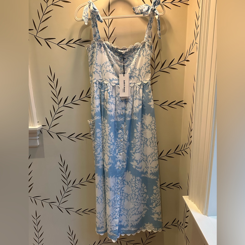 Juliet Dunn X Tuckernuck Palladio Ric Rac Midi Dress. M. Nwt. — image 6 of 7